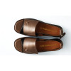 Skórzane Baleriny Peep Toe POTOCKI