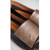 Skórzane Baleriny Peep Toe POTOCKI